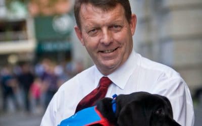 Richard Lord is Top Dog at Assistance Dogs Australia