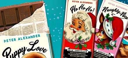 WIN a Peter Alexander Christmas chocolate gift pack!