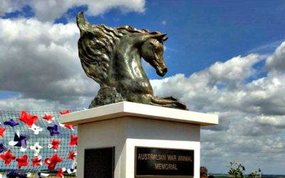 Australian WWI war animals honoured in Pozieres